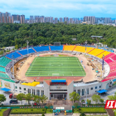 组图丨抢抓工期推进球场升级 湘超永州主场改造进入收尾阶段
