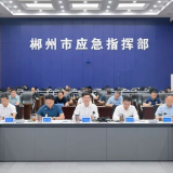 郴州市台风“红霞”防范应对工作部署视频调度会召开