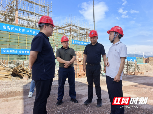 永州市交通运输局调研零道高速公路建设
