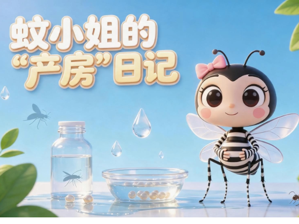 永州疾控发布科普视频《蚊小姐的“产房”日记》：及时清理家中积水可减少蚊虫孳生