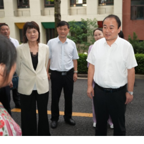 朱健调研住宅小区消防安全等级评定工作