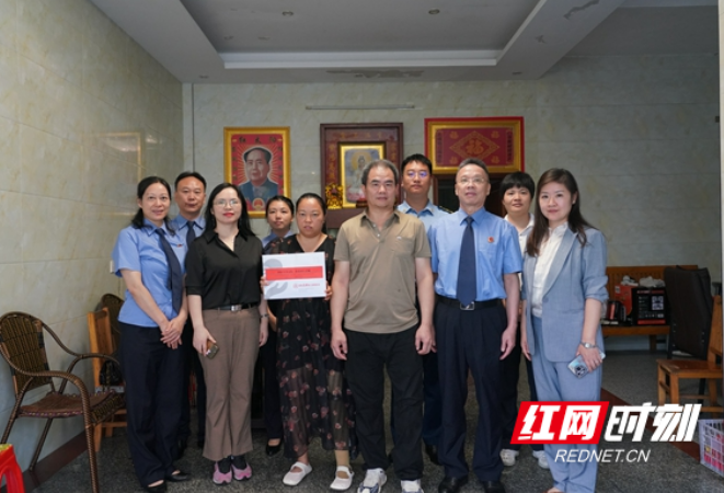 星火不灭，共护荣光，“东方红・检爱同行” 情暖涉军困难家庭