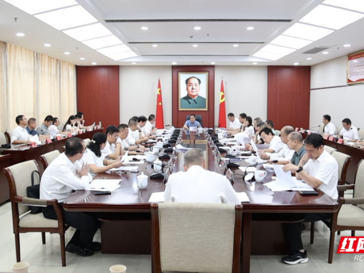 蒋崇华主持召开中共祁阳市委财经委员会2026年第3次会议
