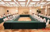 谢卫江与中国能建集团董事长倪真一行座谈