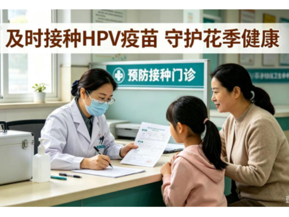 事关女孩健康！永州家长，请查收这份免费HPV疫苗接种提醒