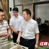龚红果赴绥宁县调研经济社会发展情况