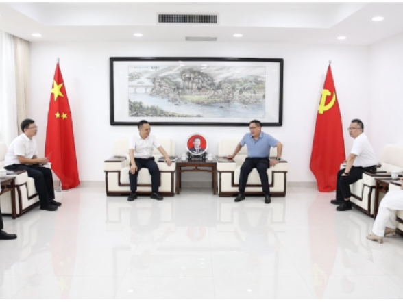 蒋崇华会见永州市联通公司党委书记、总经理钟永雄一行