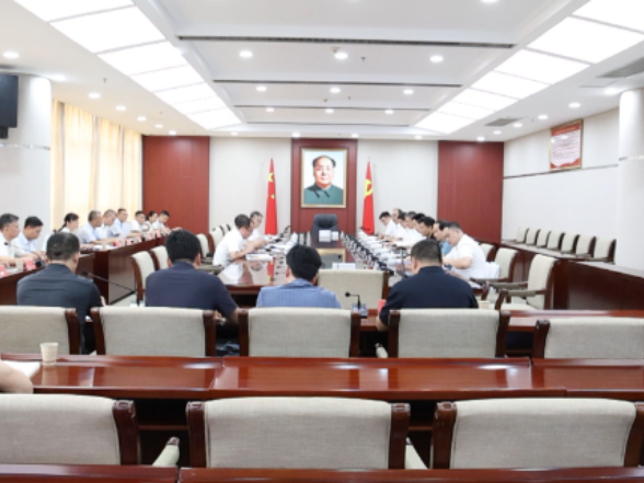 中铁广州工程局集团有限公司到祁阳洽谈项目合作