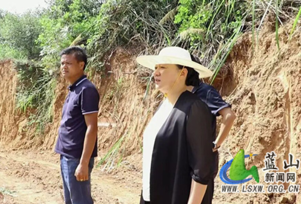 蓝山：邓群到土市镇调研粮食生产并开展联村解忧“四个一批”工作