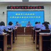 醴陵市人民检察院召开刑事检察办案质效分析研判会