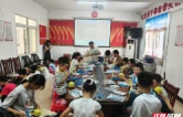 荷塘区月桂社区开展“穿越火箭”航天主题科普活动
