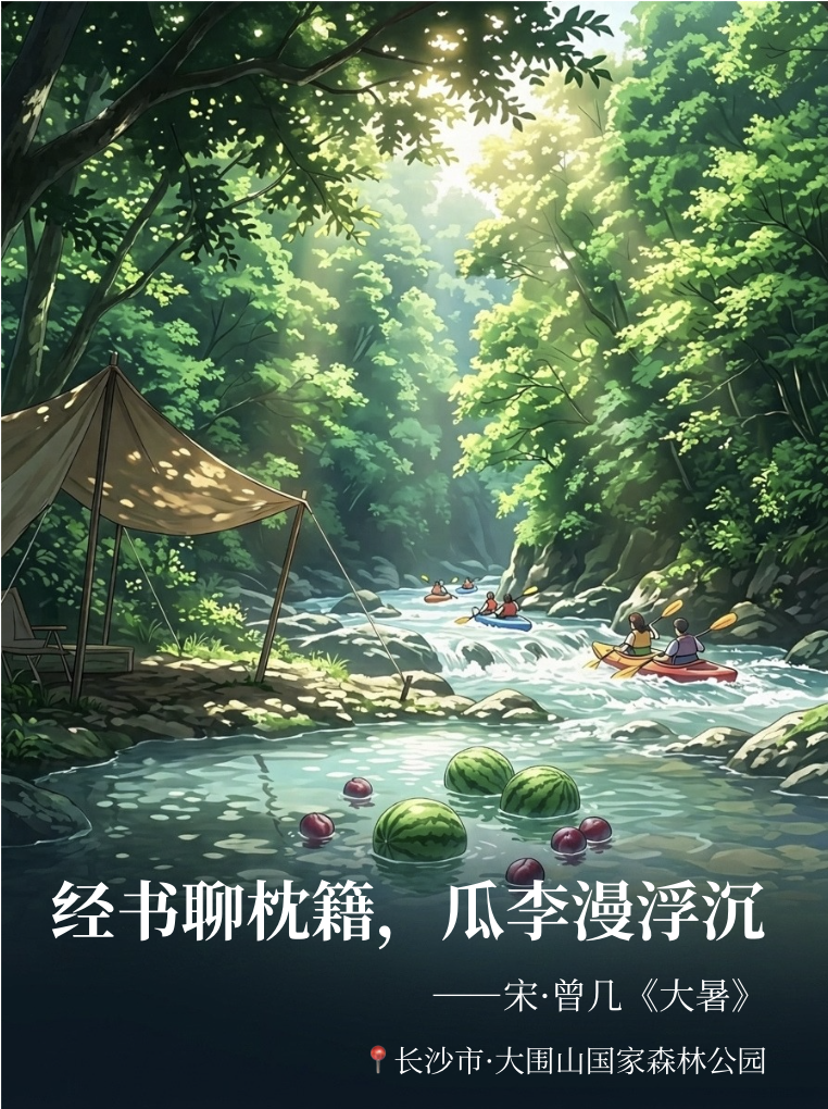 “炙烤模式”持续！湖南山水间藏着古人的避暑智慧