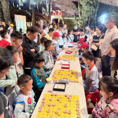 溶洞恒温17℃ 楚河汉界弈清凉——桑植县首届九天洞溶洞象棋主题活动精彩上演
