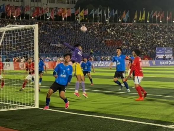 握手言和 永州队1：1战平株洲队