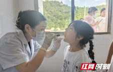 湘西州妇幼保健院下乡为暑期托管班儿童免费开展“五健”专项筛查