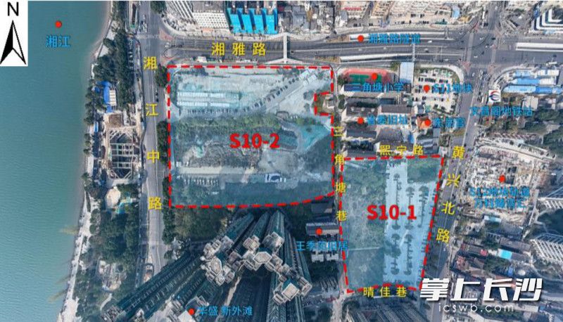 S10地块区位示意图。 S10地块区位示意图。