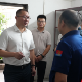 杨钦涵督导检查安全生产工作