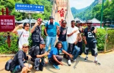 当街舞邂逅水上张家界！海内外舞者在宝峰湖峰林碧水间即兴起舞