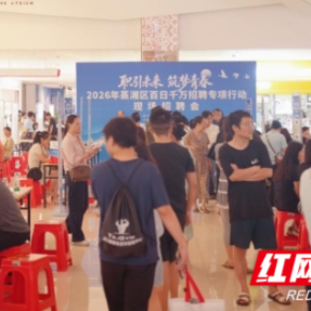 求职零距离!蒸湘区“百日千万招聘”进商超