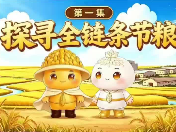 “谷湘湘”科普课堂·粮食安全保障法科普系列 | 第一集 探寻全链条节粮