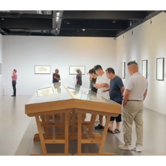 现场挥毫名篇写就湖湘气韵 胡紫桂书法艺术展亮相长沙美术馆
