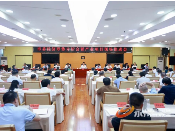 永州市委经济形势分析会暨产业项目现场推进会召开