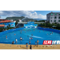 宜章县一六镇：温泉“避暑游”迎来客流高峰