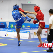 省运会青少年组武术散打比赛开赛 首日角逐精彩纷呈