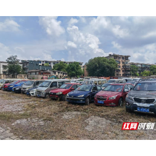 5531辆涉案车辆集中处置,湘潭交警这样“清零”