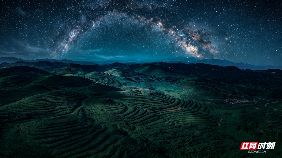 图｜桑植南滩草场，把整条银河打包送给你