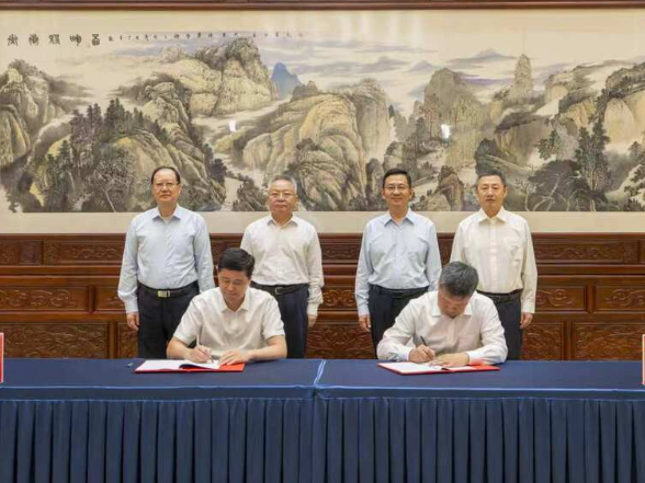 省政府与国家管网集团签署战略合作协议 沈晓明见证签约 毛伟明张伟座谈