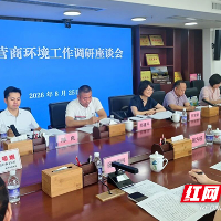 市领导到商务局开展优化营商环境工作专题调研