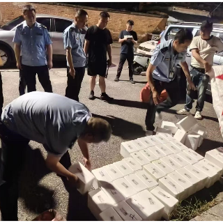 岳塘区市场监督管理局联合公安查获非法销售境外仿制“减肥针”团伙