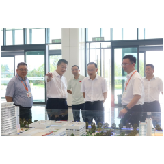 湖南省卫健委赴娄调研国家区域医疗中心项目建设工作