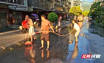 短时强降雨！资兴市唐洞街道迅速处置险情守护群众家园