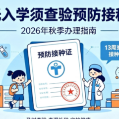 永州市2026年秋季入托、入学儿童预防接种证查验迎来重要更新