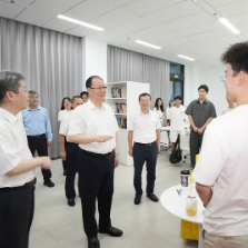 毛伟明赴湖南大学科创港校区调研