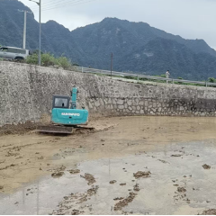 武陵源区协合乡黄家坪村提质改造两口老旧山塘惠民生