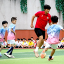 湘超学长回母校,绿茵场上开讲“第一课”