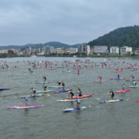 500余名中外选手天子湖劈波斩浪 2026年中国桨板国际公开赛(邵阳站)圆满收官