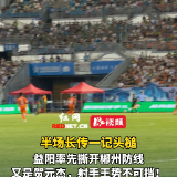 视频 | 第16分钟破门！贺元杰头槌建功，益阳队客场率先攻破郴州防线