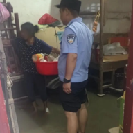 迎战“沙德尔”,常宁公安在一线