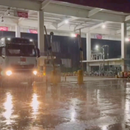 中国石化郴州石油：迎风战雨守防线 全力以赴保供应