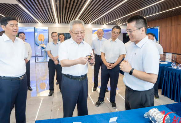 沈晓明调研湖南高新产业投资集团有限公司
