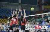 省运会成年组气排球比赛收官