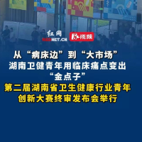 从“病床边”到“大市场”!湖南卫健青年用临床痛点变出“金点子”