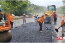 桃源县：旧账实办解民忧，破损公路换新颜！