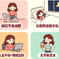 健康科普 | 别忽视！长期熬夜、节食正在悄悄拖垮您的月经