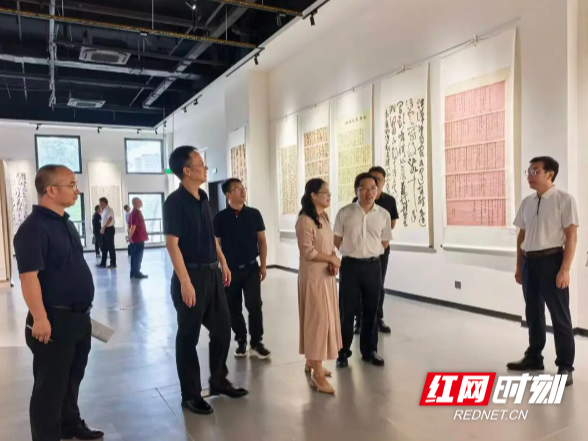 “墨润潇湘·诗画永州”全国行草书作品巡回展（祁阳站）开幕