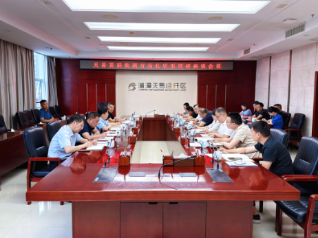 湘潭县负责人调研天易发展集团市场化转型工作